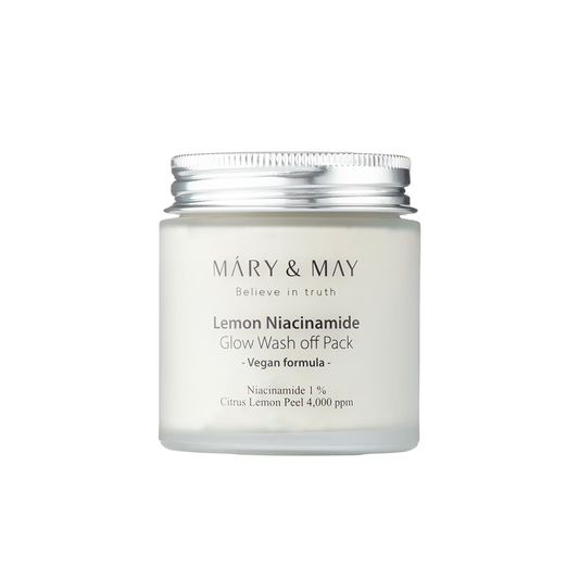 MARY&MAY Lemon Niacinamide Glow Wash Off Pack 125g