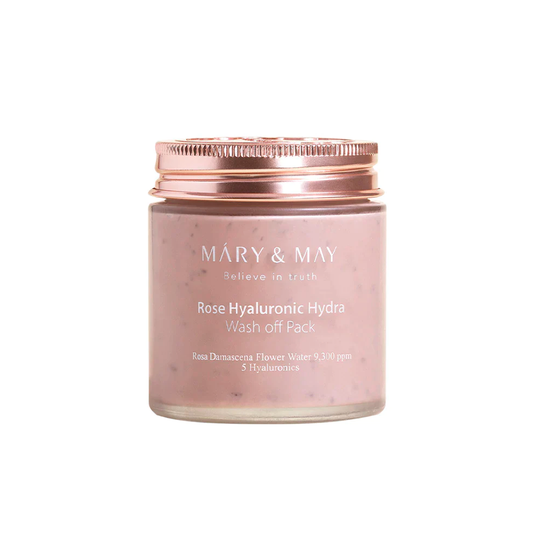 MARY&MAY Rose Hyaluronic Hydra Wash Off Pack 125g