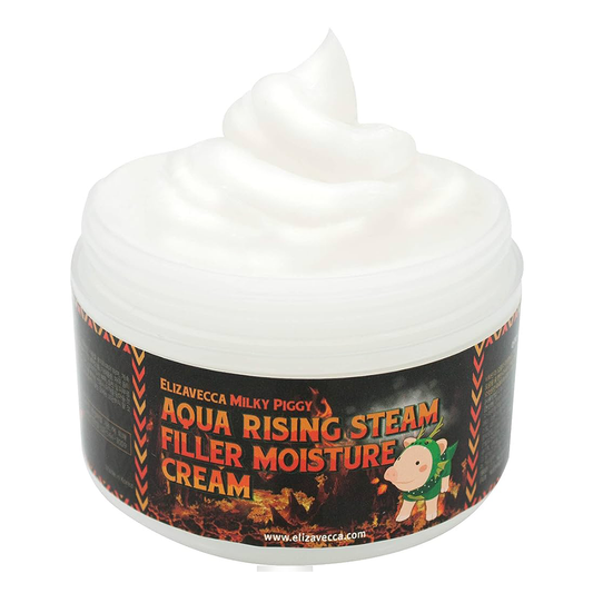 ELIZAVECCA Milky Piggy Aqua Rising Argan Gelato Steam Cream 100g