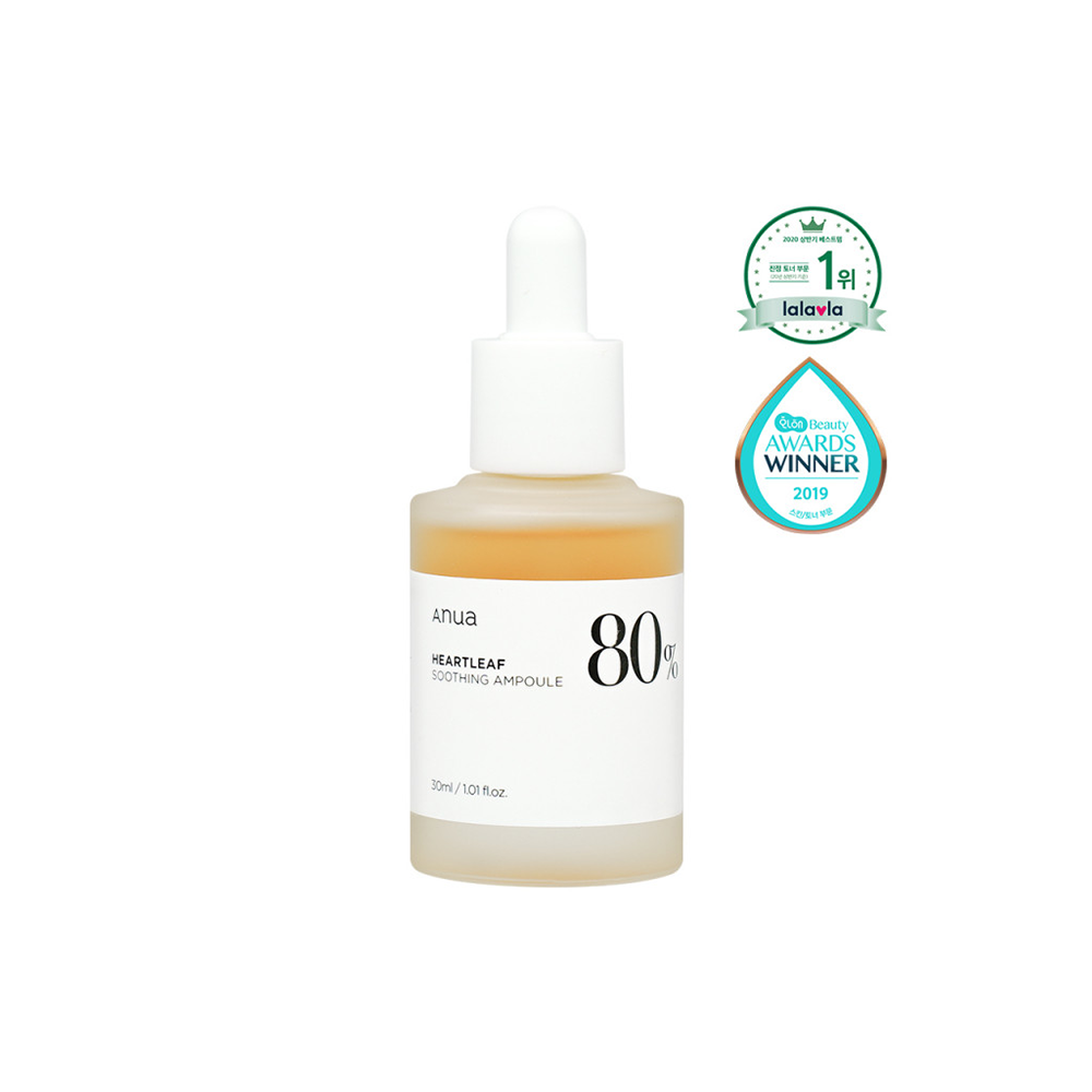 Anua Heartleaf 80% Soothing Ampoule 30ml